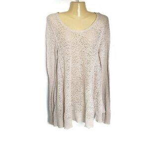 J. Jill Lightweight‎ Sweater Women's Size S Semi Sheer Romanic
